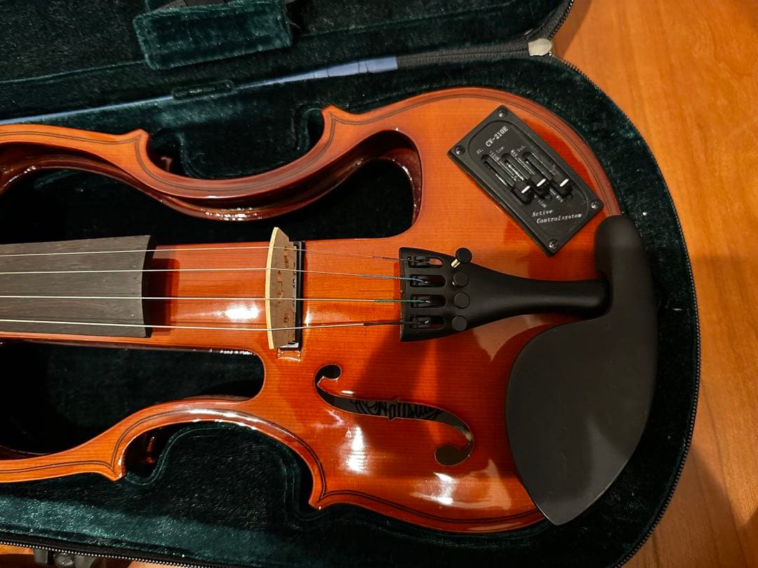 【極美品】Hallstatt CV-210E エレキバイオリン4/4