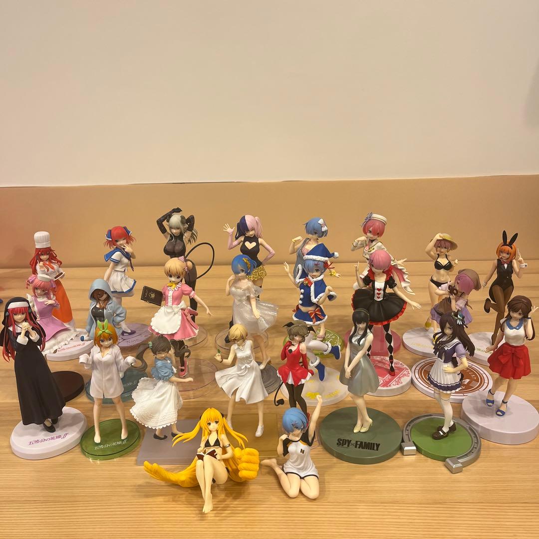 美少女フィギュア　まとめ売り　25体　リゼロ　スパイファミリー　ごと嫁