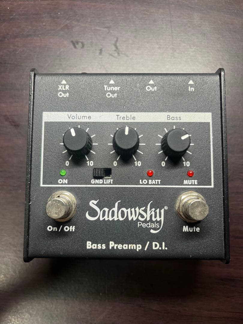 ベース Sadowsky SBP-1 Bass Preamp / D.I.