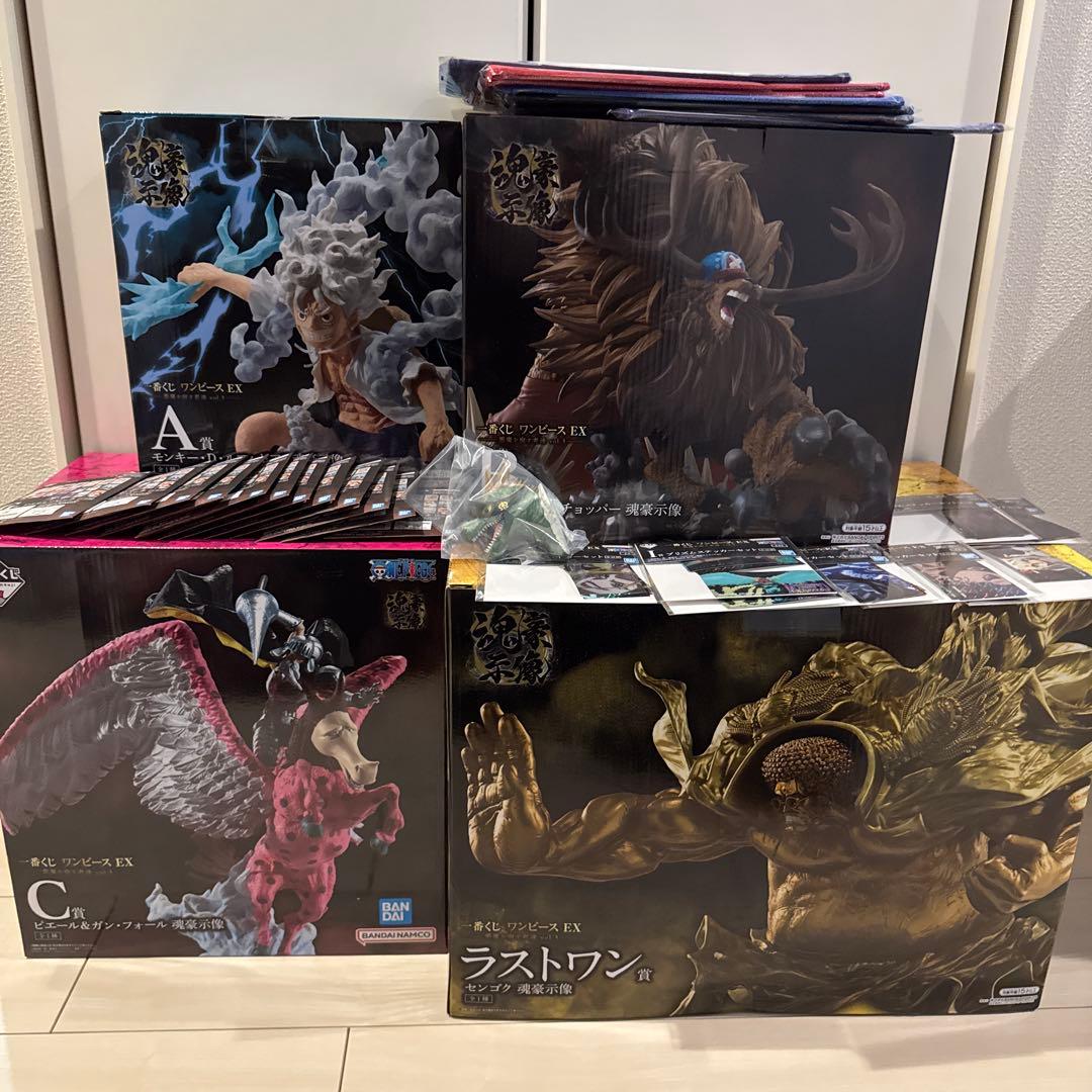 ワンピース 一番くじ 悪魔を宿す者達 vol.3 A B C ラストワン