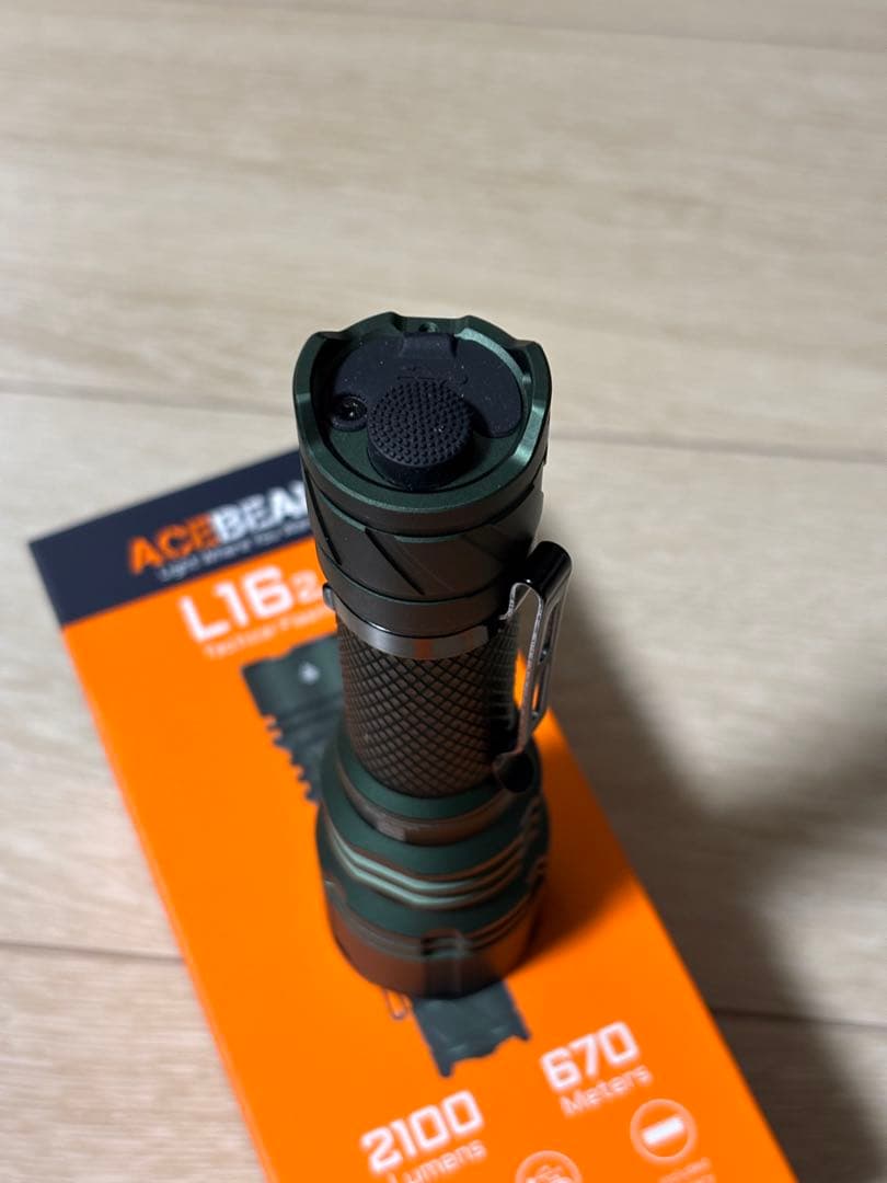 ACEBEAM L16 2.0 Sft40-5000K ODグリーン
