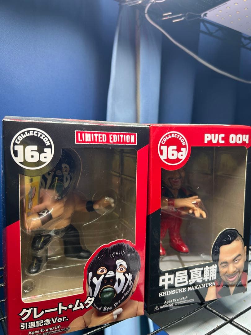 グレートムタ　中邑真輔　フィギュア　2点セット