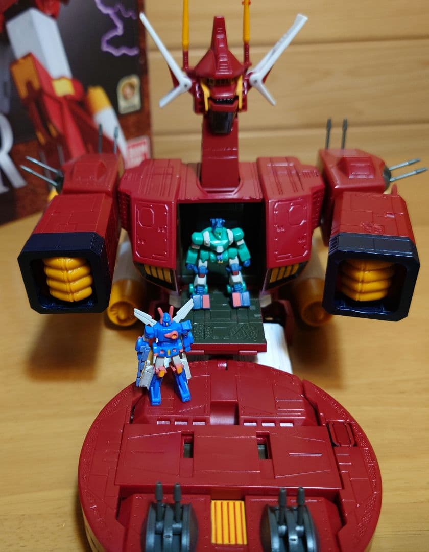 戦闘メカ ザブングル バンダイ超合金魂 GX-38 アイアンギアー 中古品