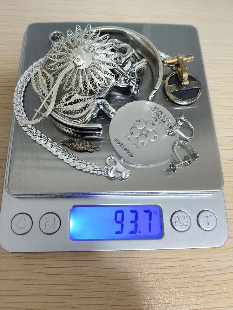 銀高騰 ジャンクsilver925,シルバーまとめ約93g・ 銀素材