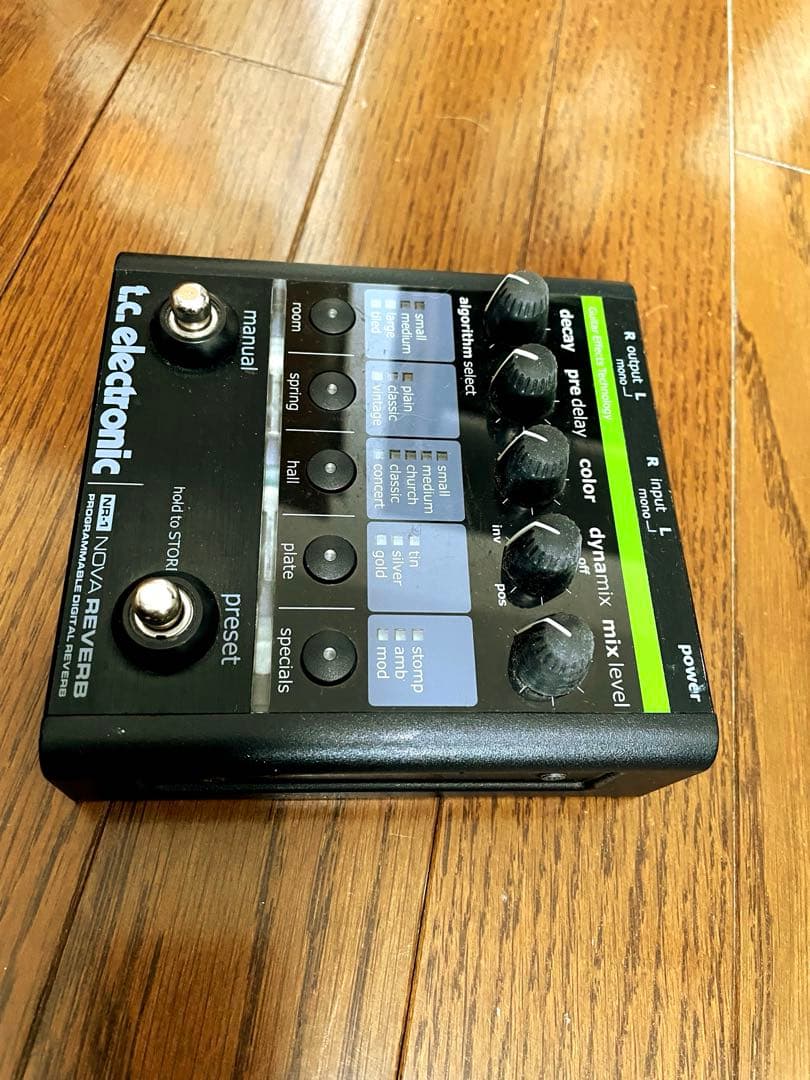 ギター t.c. electronic NR-1 NOVA REVERB