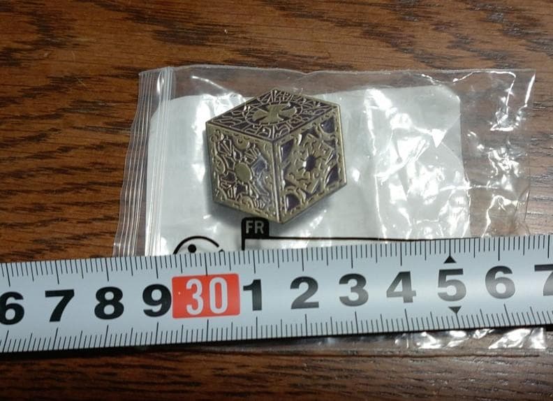 ■ヘルレイザーHellraiser パズルボックス ルマルシャンの箱 限定バッチ