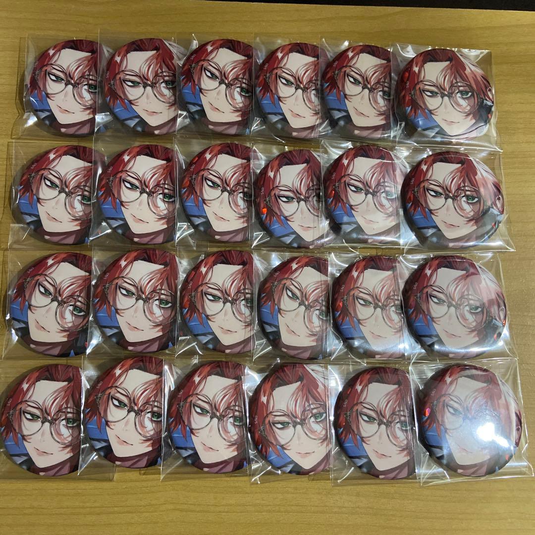 ファントムバスターズ　是岸遊人　ファボテリア　缶バッジ24個セット