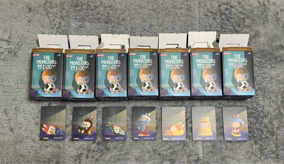 THE MONSTERS 1:00 A.M. シリーズ ラブブ 7個セット