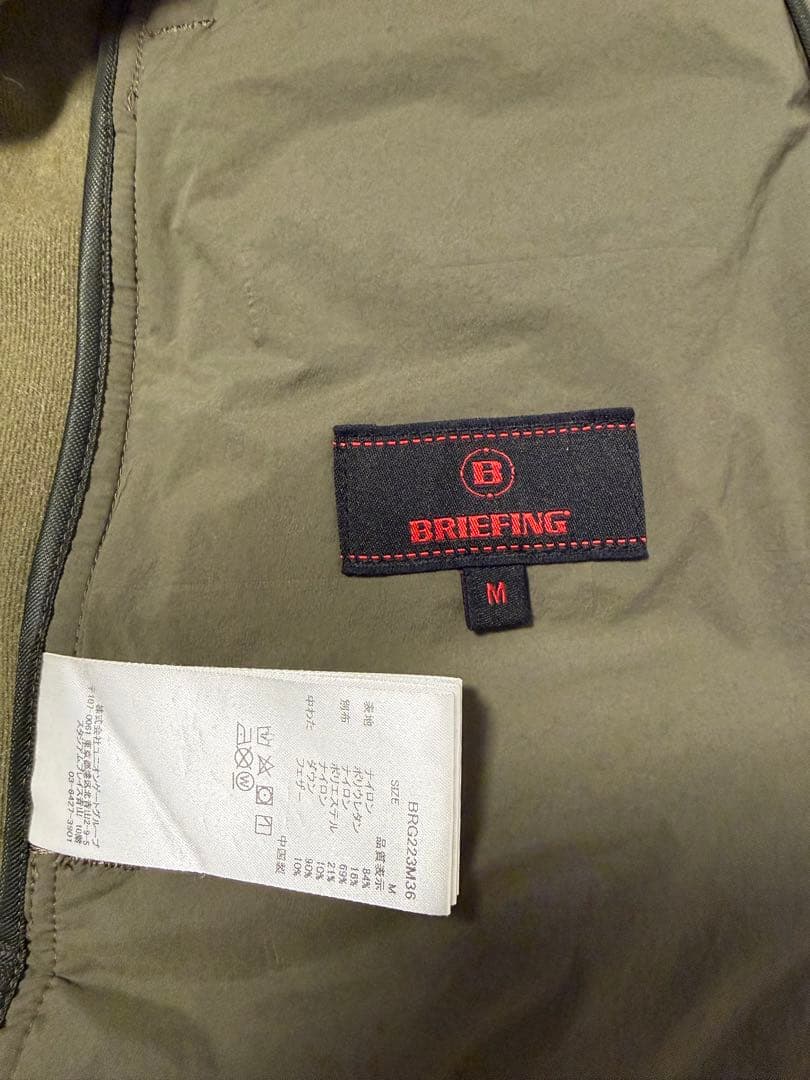 メンズウェア BRIEFING HYBRID DOWN PARKA