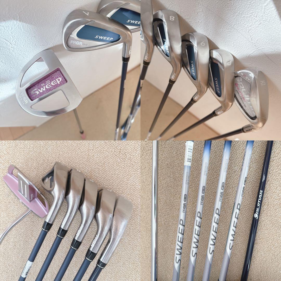 人気‼️【極上美品】レディース ゴルフクラブセット/ゴルフセット/キャディバッグ付