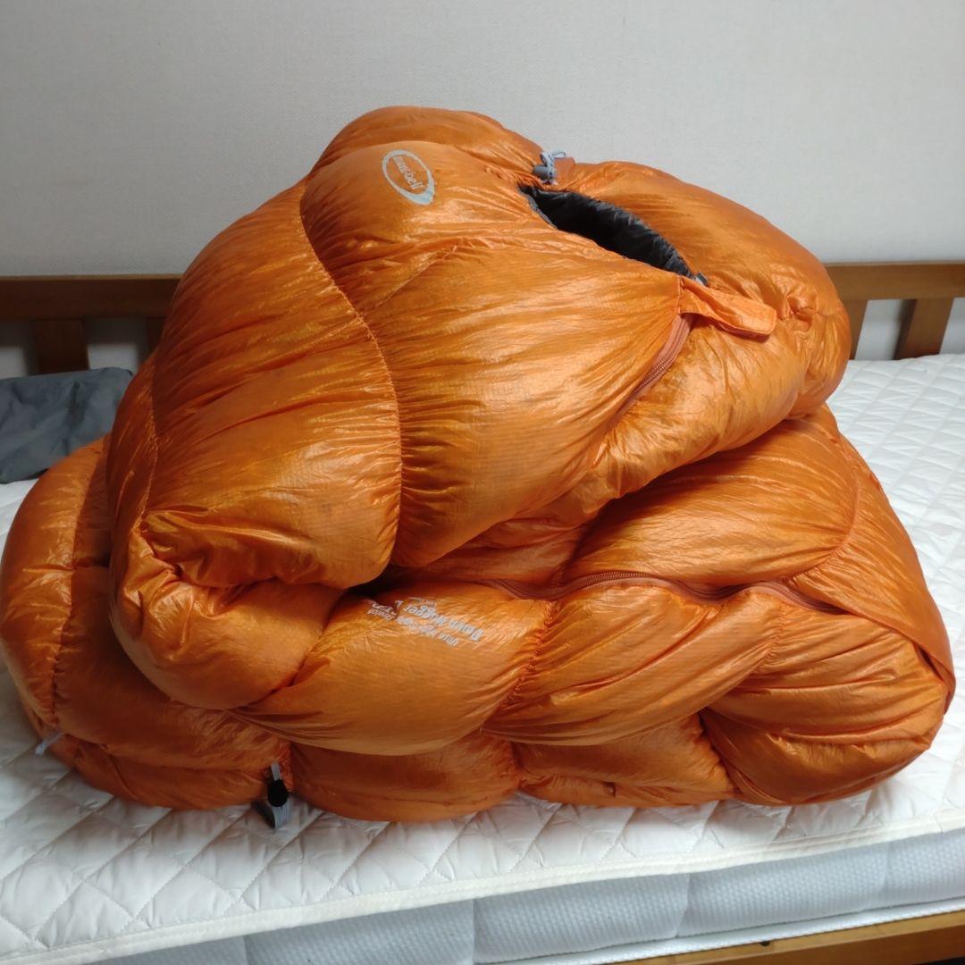 希少 旧モデル 美品 モンベル ダウンハガーEXP ロング L ZIP