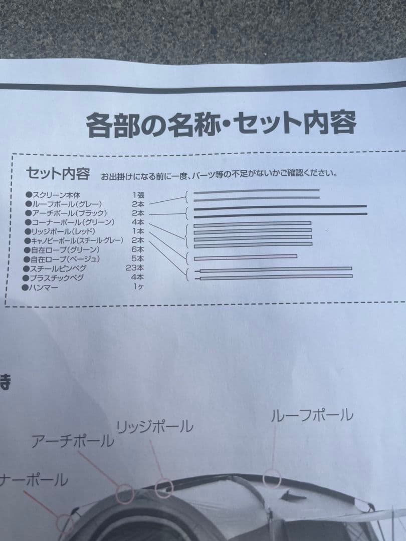テント・タープ Coleman Tunnel Compact Screen Tarp II