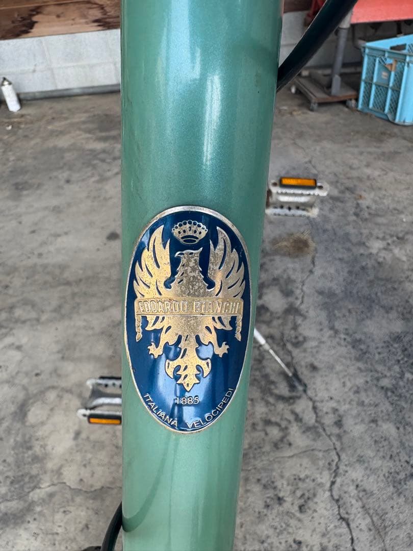 Bianchi ミニベロ 8段変速 ミントグリーン