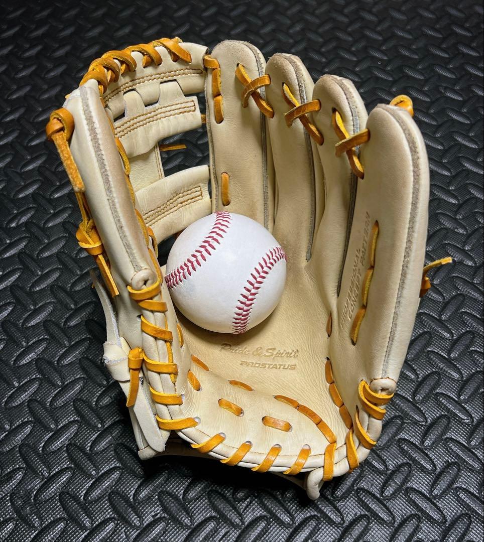 ZETT プロステイタス 軟式 内野手用 グローブ