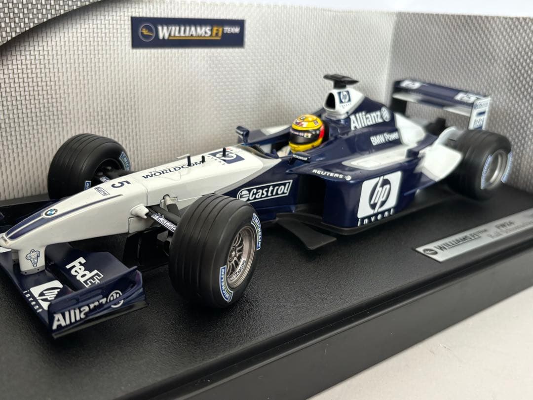 Williams F1 シューマッハ  FW24 ミニカー ホットウィール