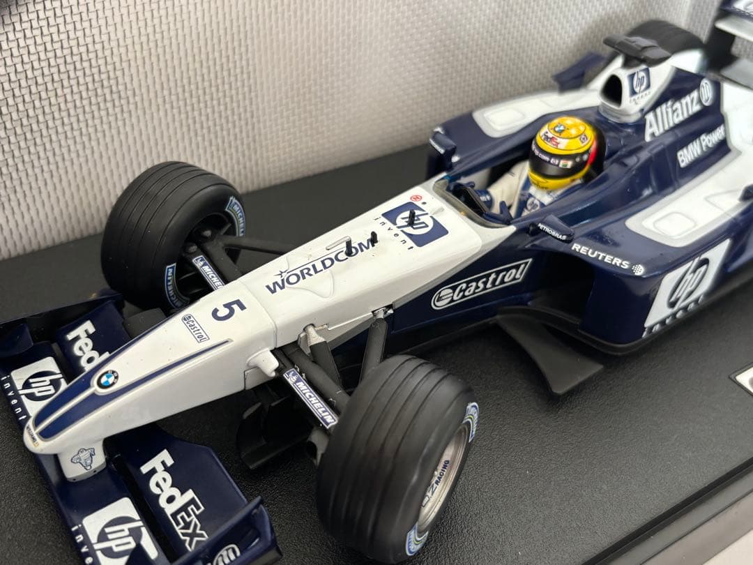 Williams F1 シューマッハ  FW24 ミニカー ホットウィール
