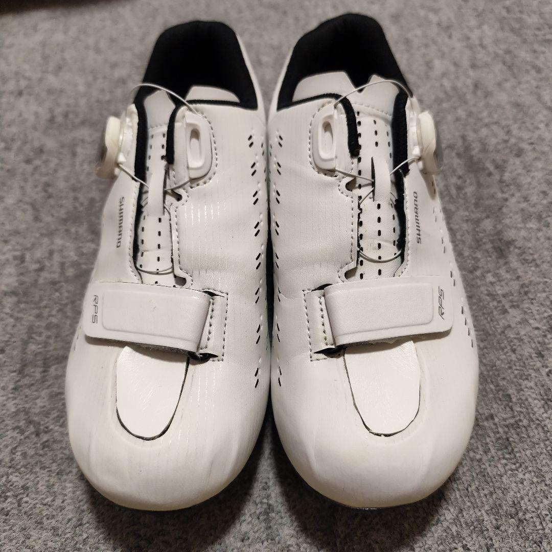極美品　シマノ　SH-RP501　40.0　25.2　シューズ　ロードシューズ