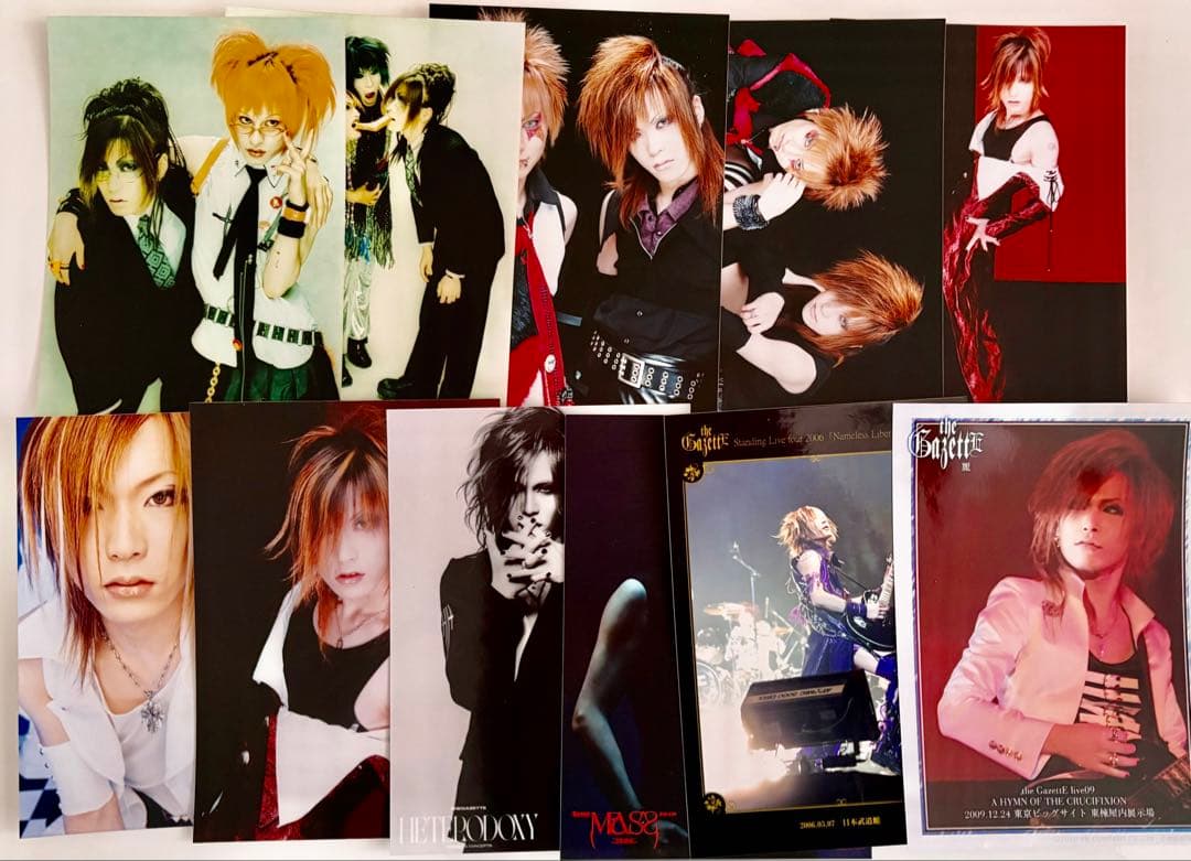 the GazettE 麗 ベアキー新品未開封・直筆サイン・Tシャツ・写真等