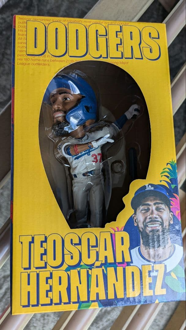 LAドジャース　テオスカーヘルナンデス　ボブルヘッド