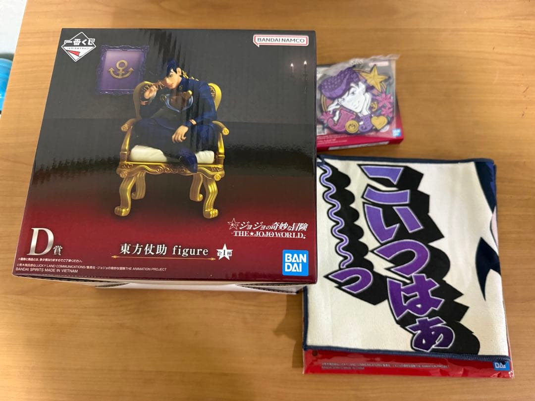 ジョジョ 一番くじ 東方仗助 フィギュアD賞 J賞 K賞