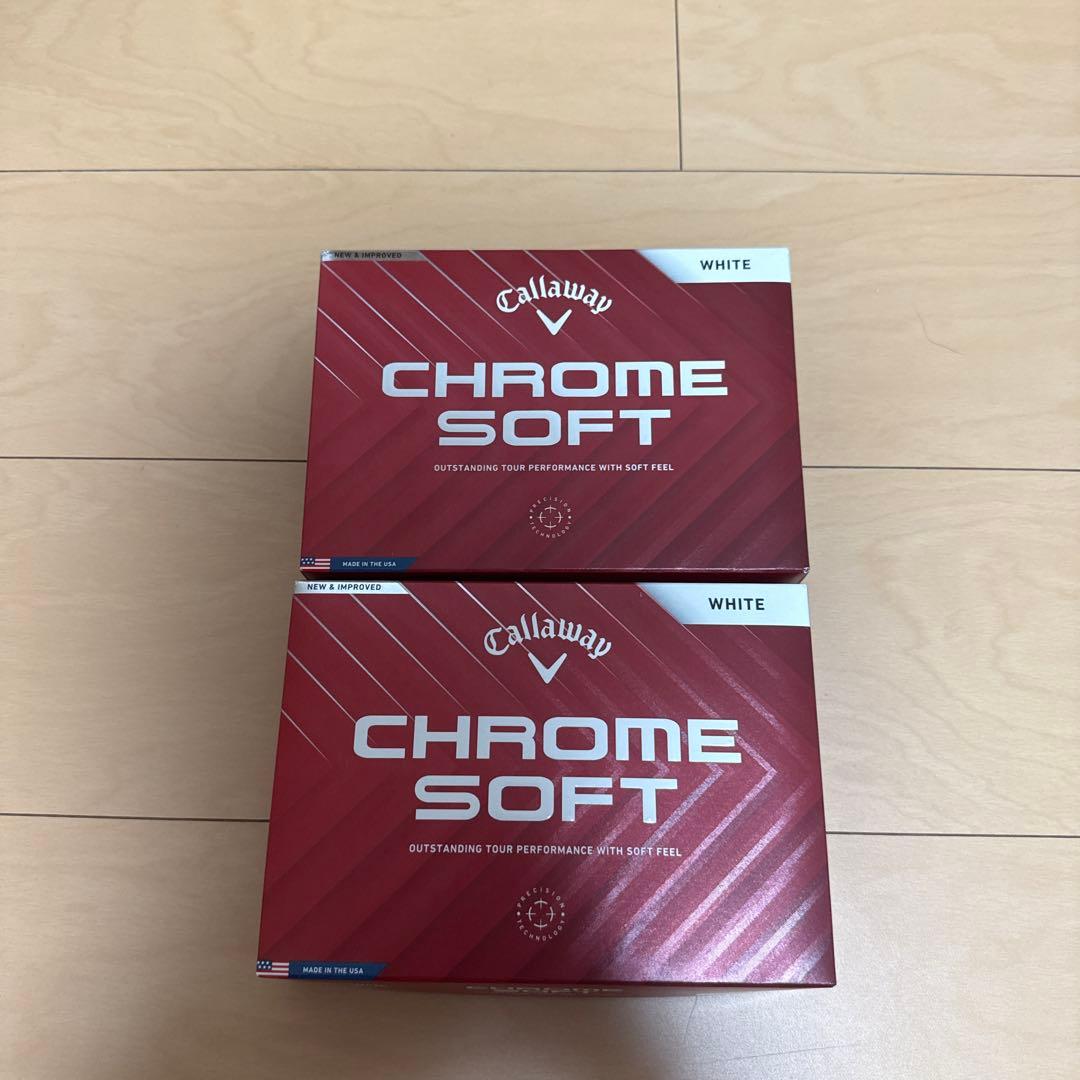 Callaway Chrome Soft ゴルフボール 2ダースセット
