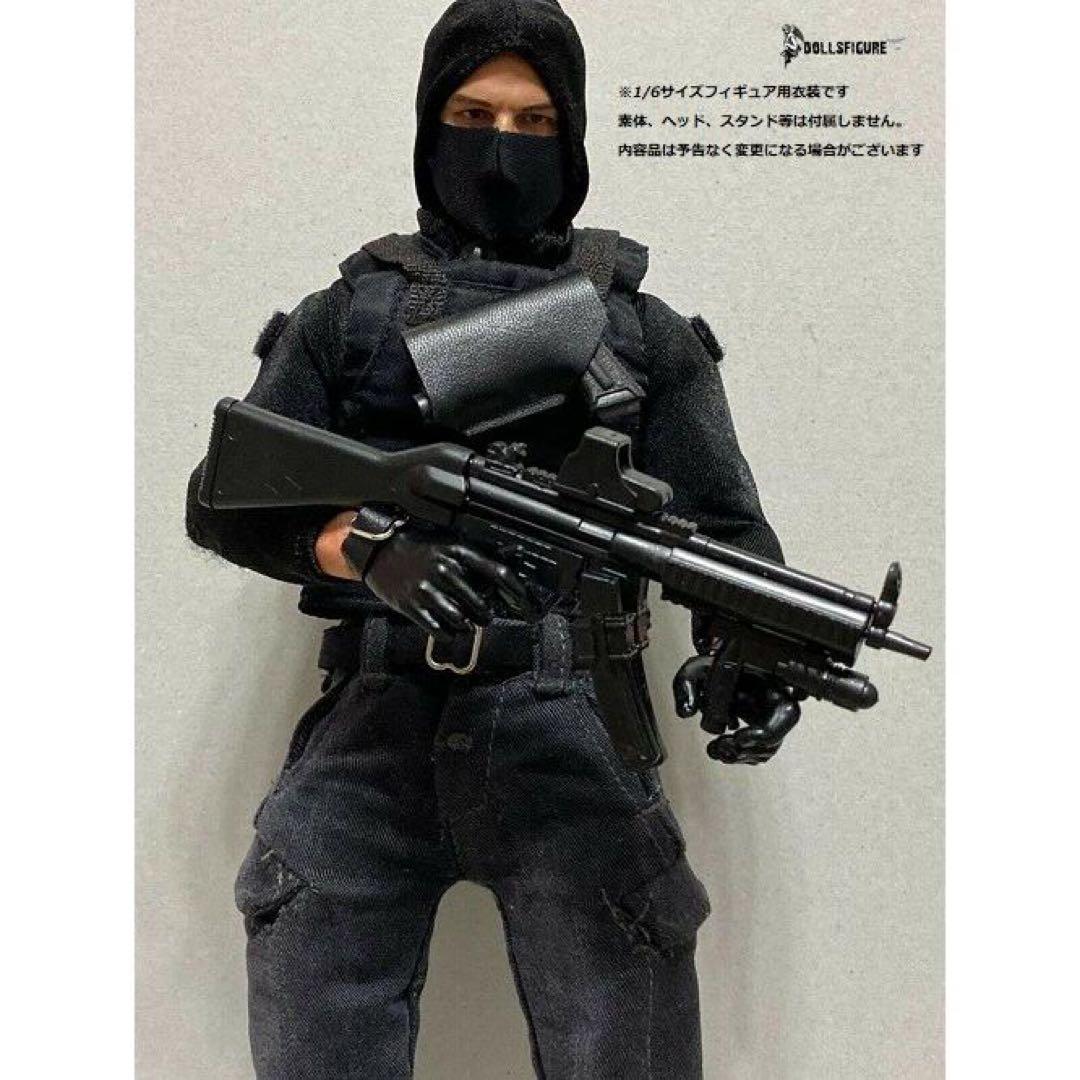 1/6フィギュア用衣装男性用特殊部隊傭兵服コスチューム SP1