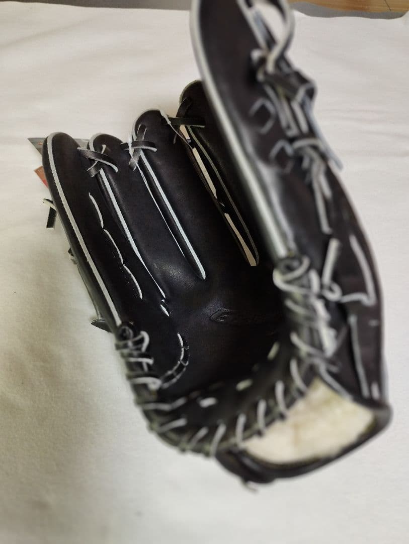 Mizuno 硬式 外野手用グローブ 16N 濃紺　レフティ【ほぼ新品】