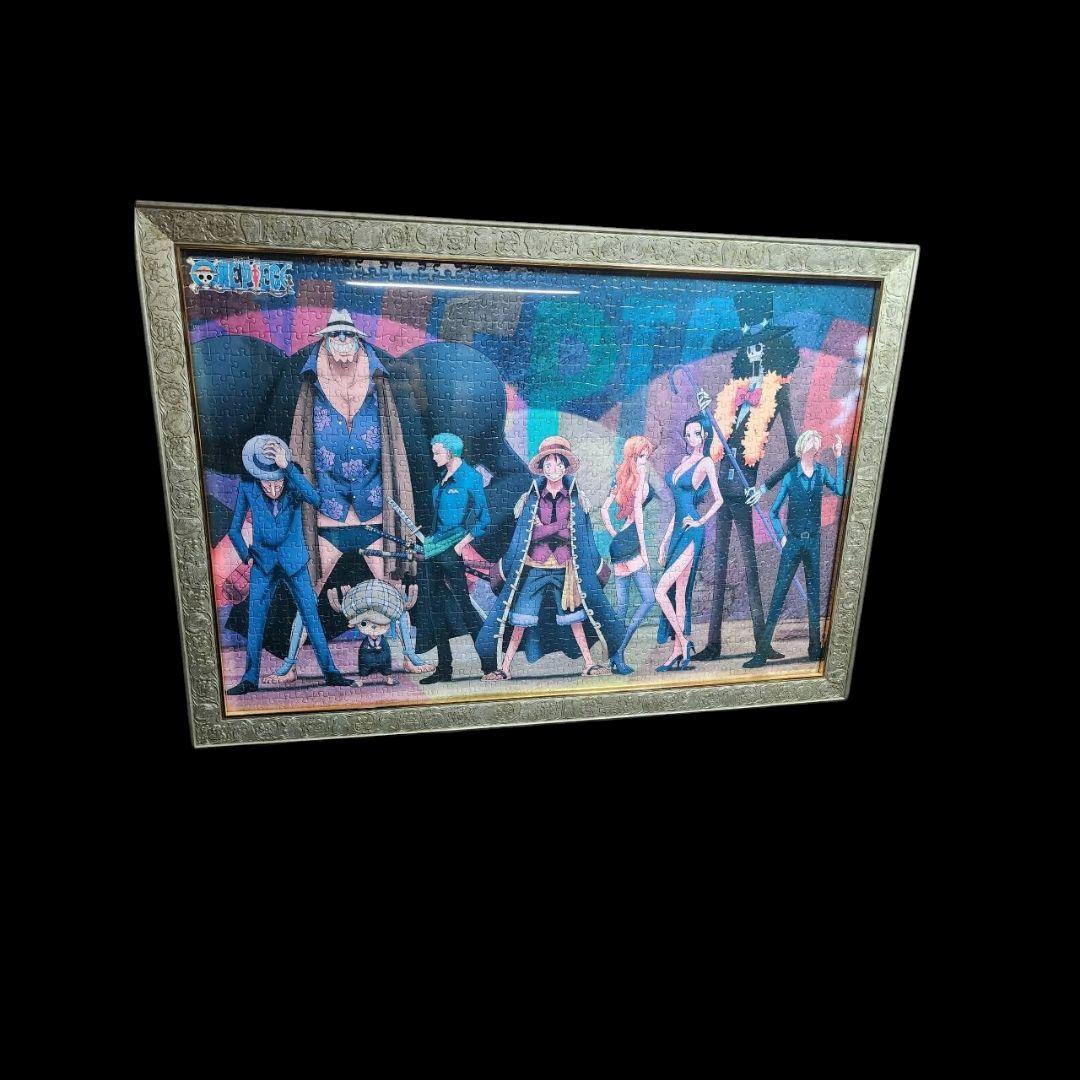 ワンピース ジグソーパズル 完成品　フレーム付き 11枚セット