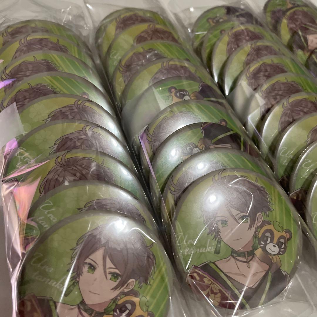 Y77.浦島坂田船 うらたぬき 春ツ2021 缶バッジ 等身 返り咲