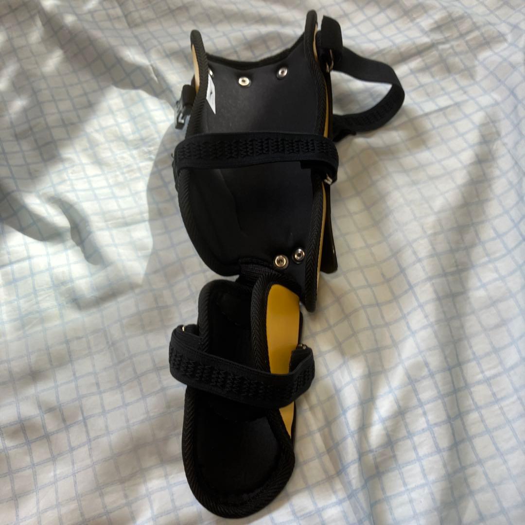 新品未使用　軟式右打者用　フットガード　エルボーガード　手袋　３点セット