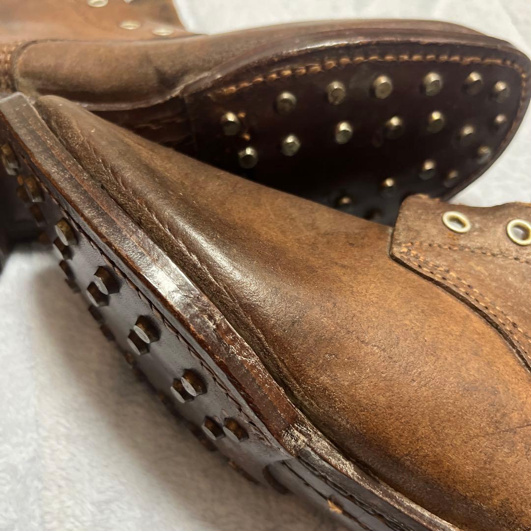 昭和16年製　昭五式 11文 約26.4cm 帝国陸軍 昭五式編上靴 鋲付