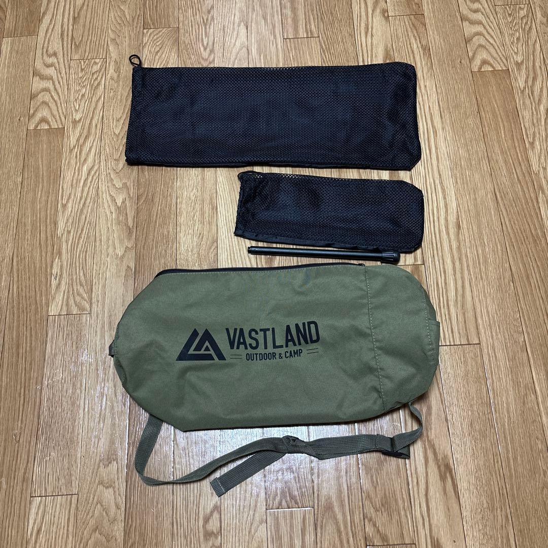 VASTLAND 折りたたみコット オリーブグリーン