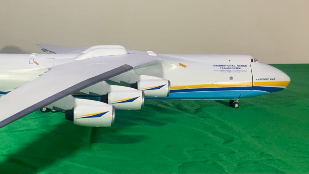 1/144スケールAN 225ムリーヤ塗装済み完成品