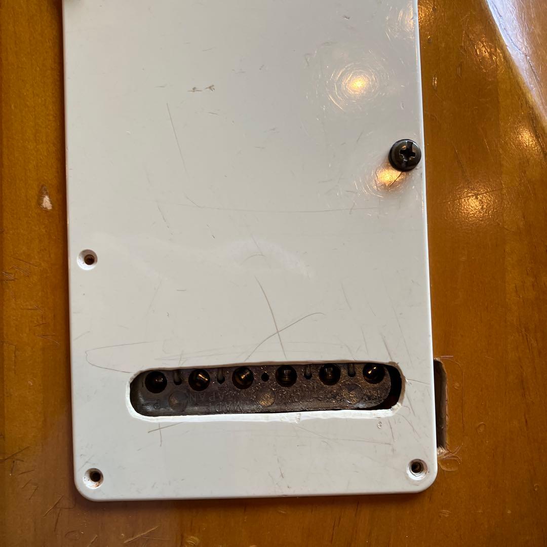 エレキギター サンバースト 木製