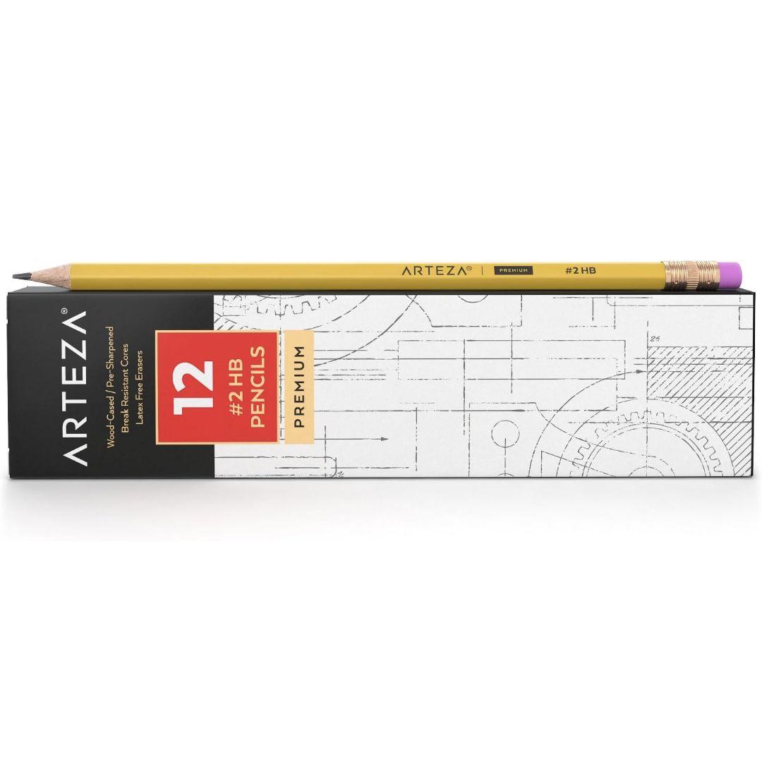 arteza # 2 HB鉛筆　6ダース 72本　新品