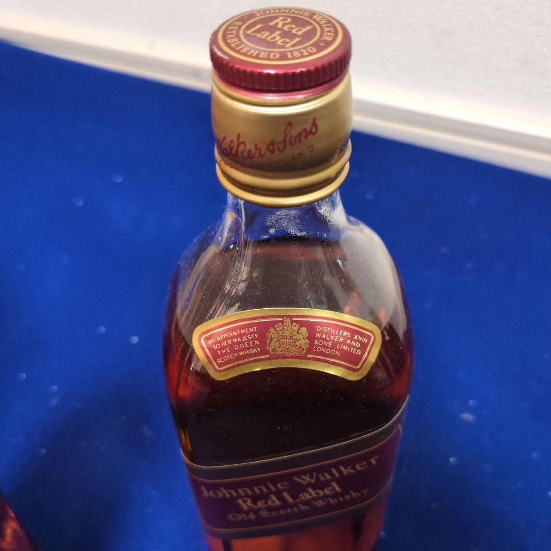 ジョニーウォーカー Red Label ウイスキー 5本セット　赤ラベル