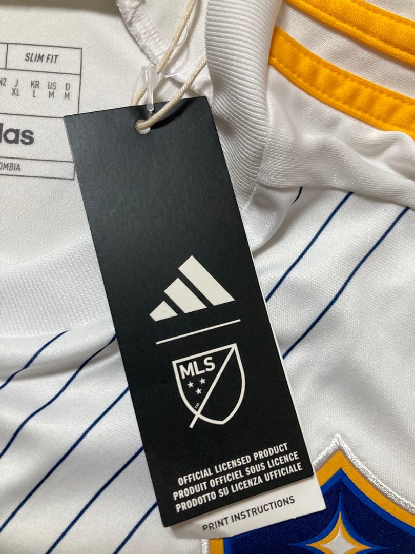 【新品タグ付き】ロサンゼルスギャラクシー2025ホームユニフォーム18番ロイス