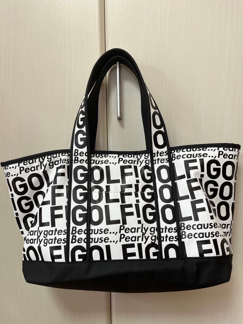 近年モデル 新品未使用 Pearly Gates ゴルフトートバッグ
