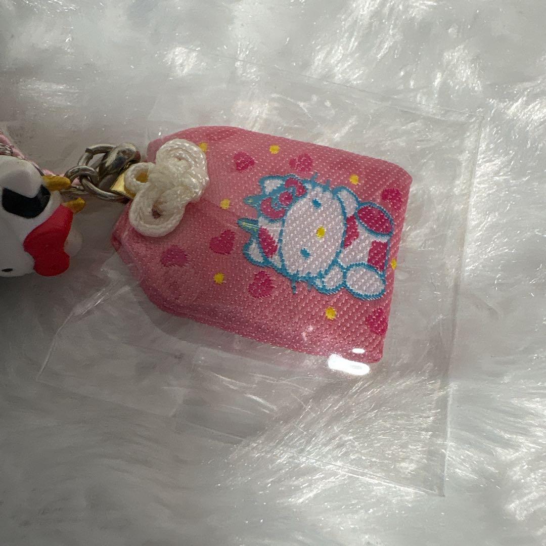 ハローキティ お守りマスコット 牧場限定　2005年製　平成　レトロ　レア