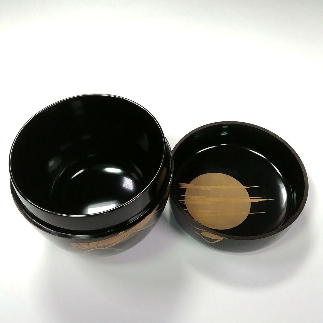 Ｓ２６０棗『虫蒔絵』『塗師小島漆壺斎作』『底部在銘』共箱茶道具