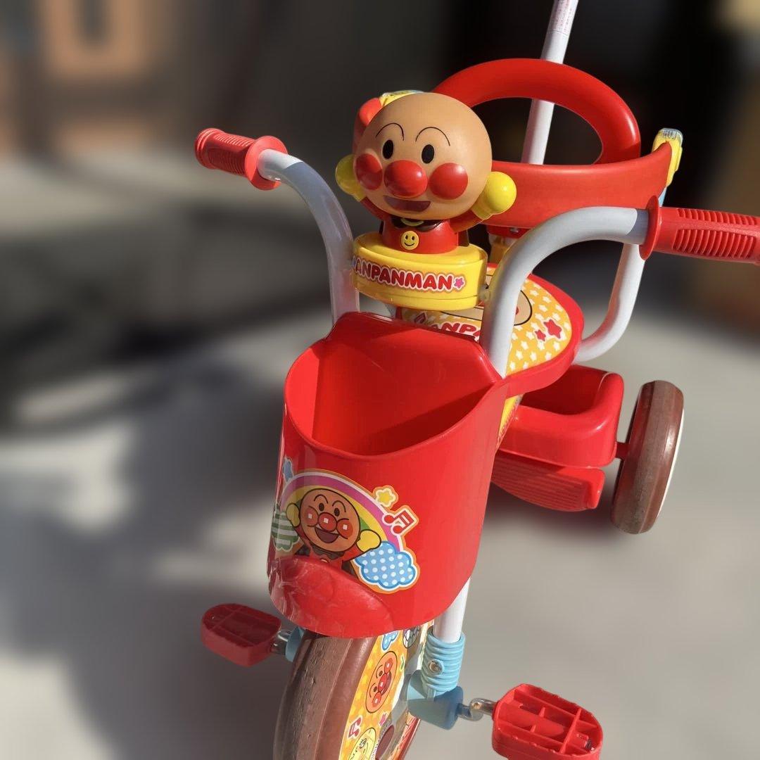 アンパンマン 折りたたみ三輪車