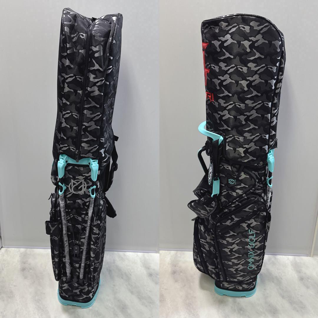 新品未使用 激レア一刀彫 ロゴ オムニックス 迷彩 8.5型 OMNIX