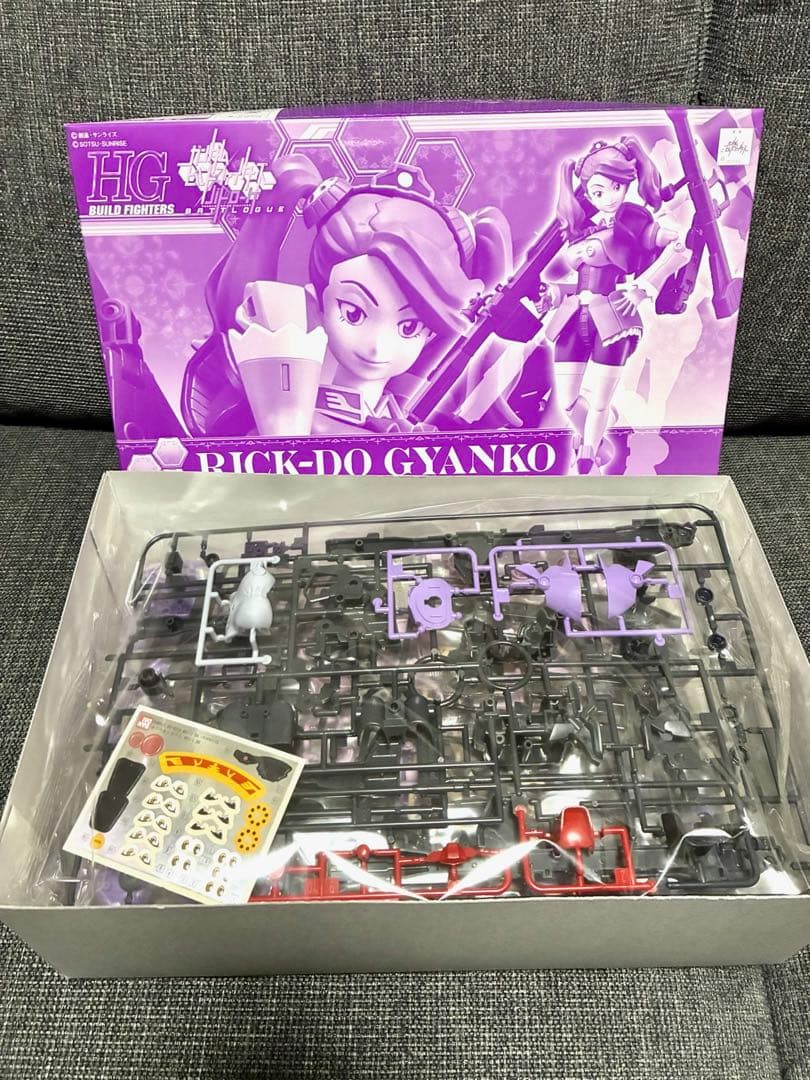 HGBF 1/144 美少女プラモデル5個セット