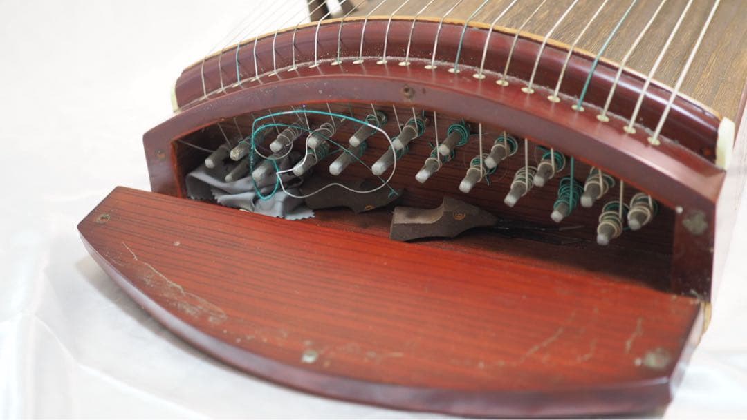 古箏 21弦 グーチェン こそう 中国 伝統 弦楽器 民族楽器