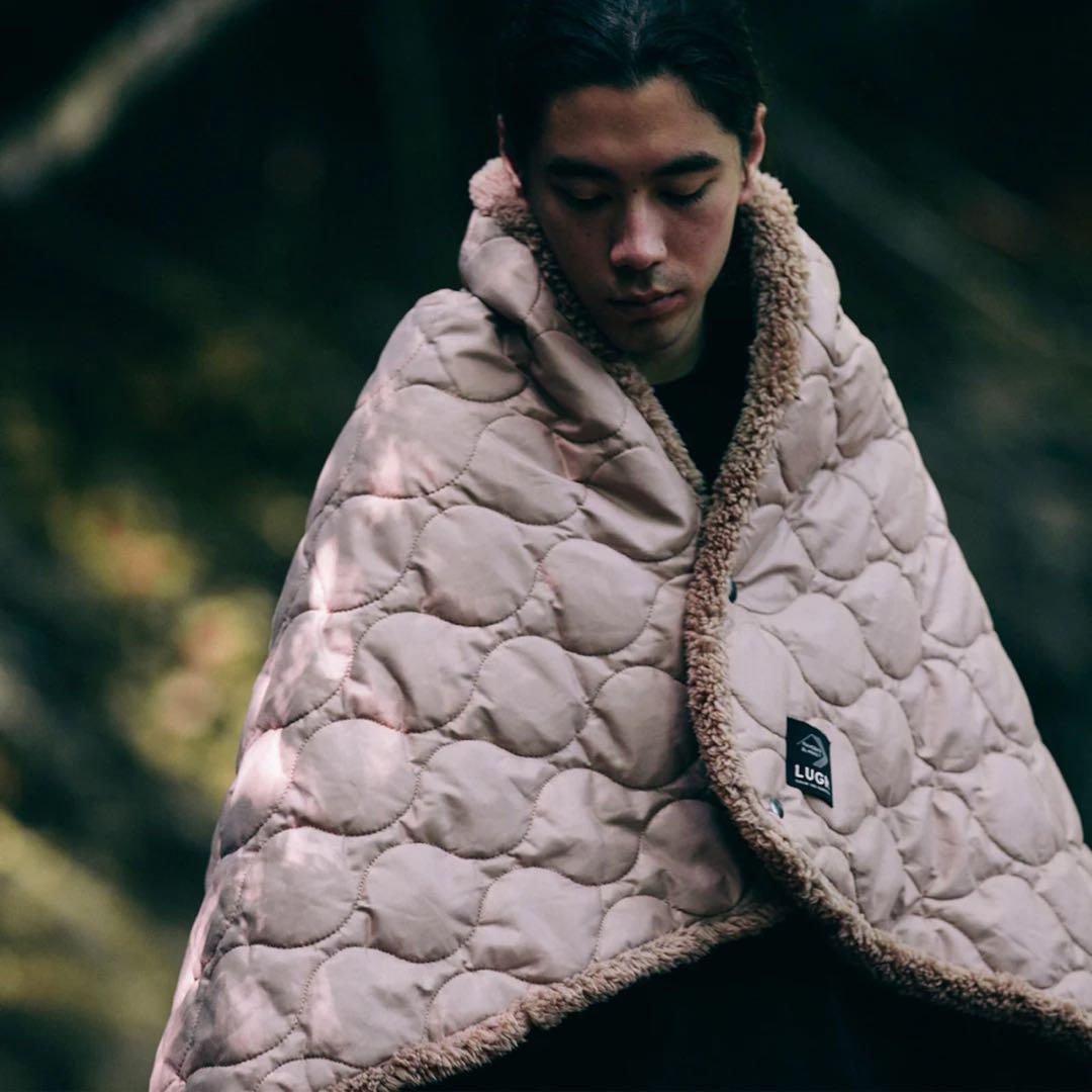 【新品】LUGH ルー 魔法瓶ブランケット 6層/グラフェン S ウォルナット