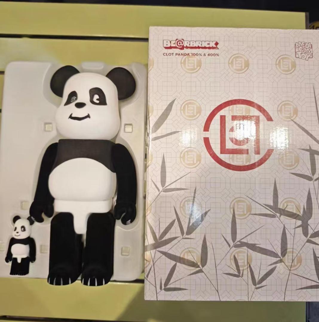 Be@rbrick CLOT Panda 400% ベアブリック クロット