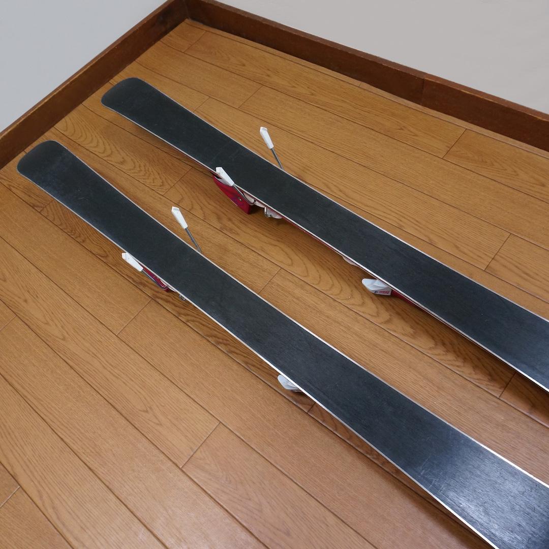 メンテ済 108cm靴20cm BLUEMORIS B×B スキーセット 110