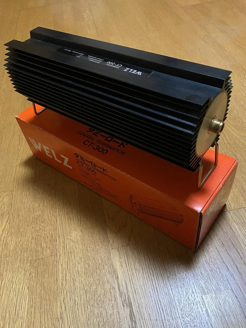 WELZ CT-300 1ｋWダミーロード　取説、箱付き