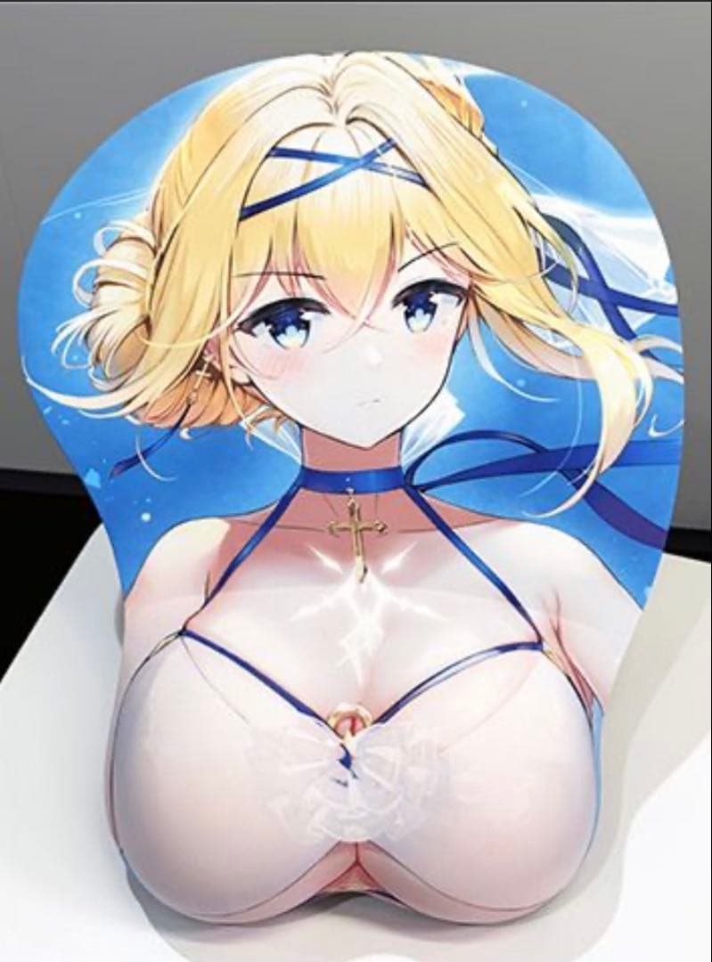 等身大おっぱいマウスパッド　アズールレーン ジャンヌ・ダルク蒼浪の映画聖女Ver