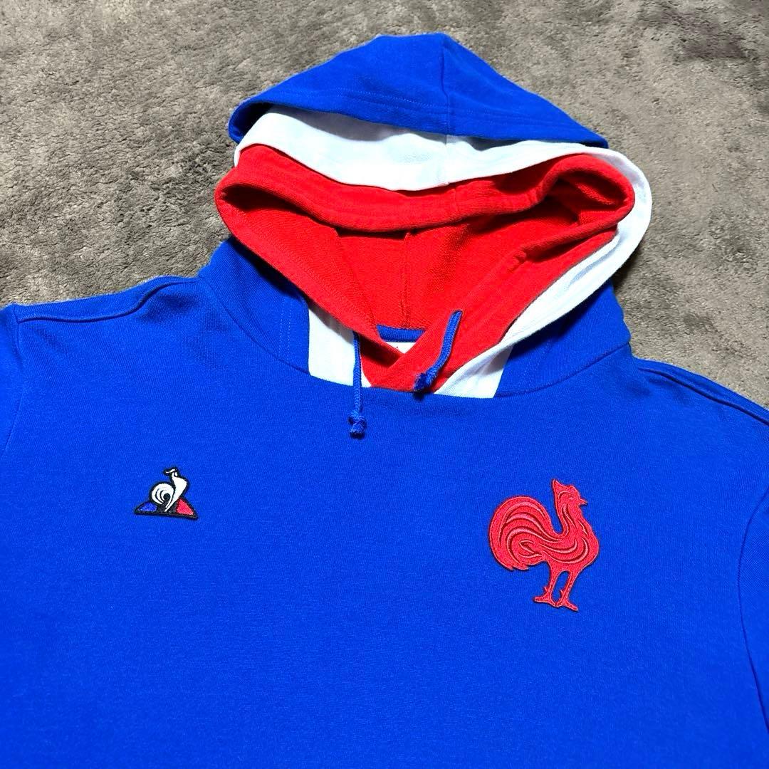 【激レア】ラグビー フランス代表 ルコック パーカー フーディ 長袖